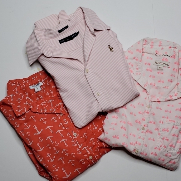 Ralph Lauren & 2 other button down blouses Small - Picture 1 of 6